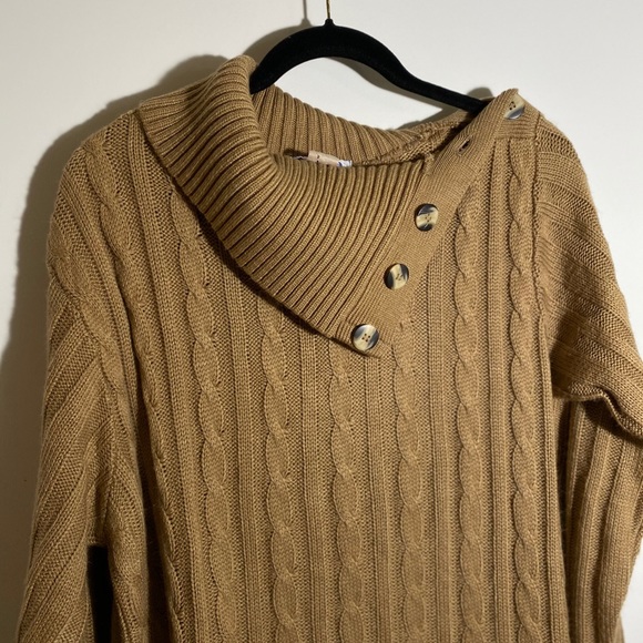 Blau Cable knit pull over sweaters size large - Picture 3 of 7